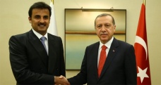 Cumhurbaşkanı Erdoğan Katar Emiri El Sani ile görüştü