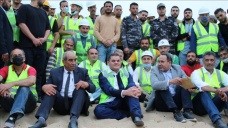 Libya Başbakanı Dibeybe, Trablus elektrik santralindeki Türk işçilerle iftar yaptı